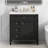 Oriah 30'' Single Bathroom Vanity with Ceramic Top,Modern Freestanding Undermount Bathroom Cabinet with 3 Drawers and Cabinet-663924562-612899831