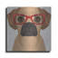 «Puggle portant des lunettes de hipster» par les affiliés Furbaby-1050720046