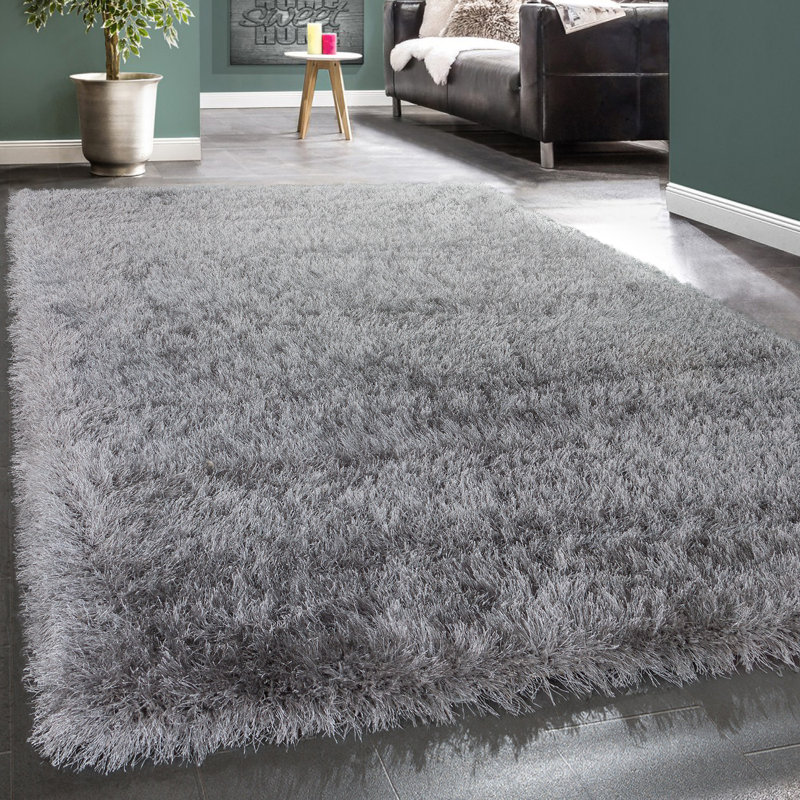 Brentwood Solid Colour Shag Area Rug, Rectangle 160 x 230cm