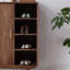 Armoire à chaussures semi-ouverte de style européen