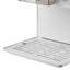Machine à glaçons autoportante blanc pur avec fabrication en acier inoxydable, production quotidienne de 132 lb