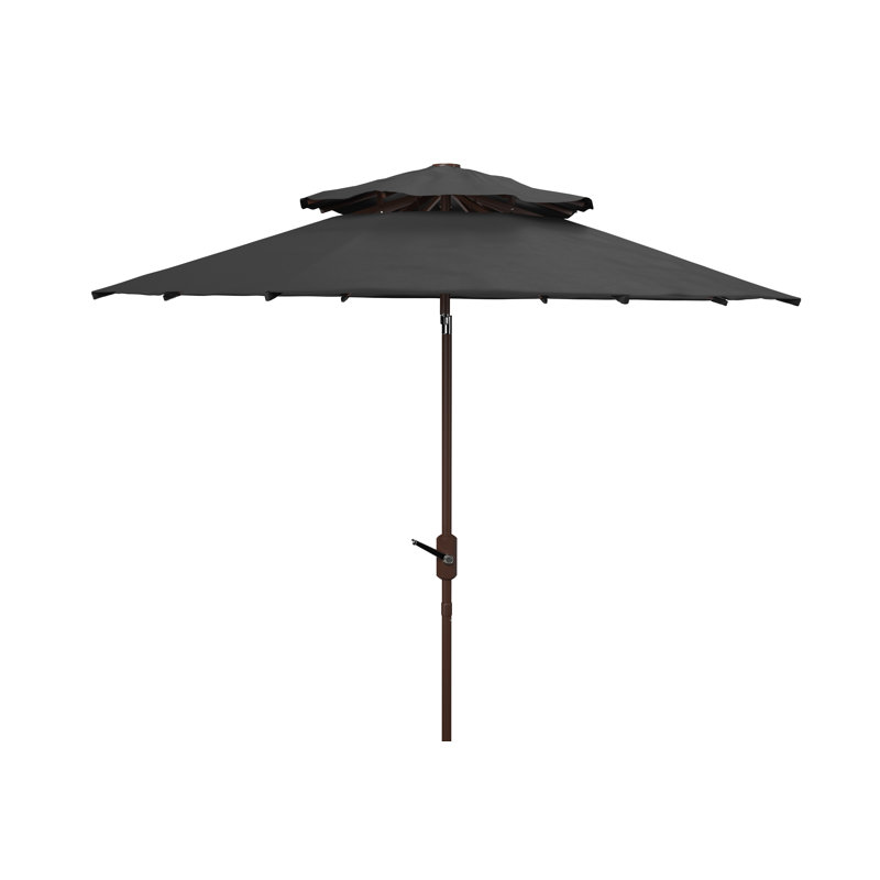 Parasol de marché 108 po Verano, Noir