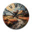 Horloge murale en bois massif Yarlin-495960488