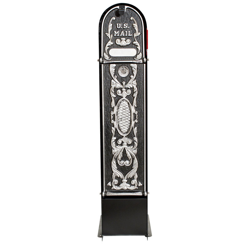 Wall Mounted Mailbox, Silver