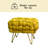 Opheim Velvet Ottoman-546416852