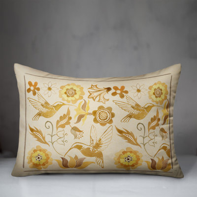 Polyester/Polyester Blend Lumbar Rectangle Indoor Pillow Cover & Insert