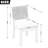 Amando Mid Century Modern Farmhouse Style Rattan Dining Chairs, Hand-Woven Hemp Rope - Linen Upholstered Kitchen Side Chair With Natural Hardwood Frame-810436960