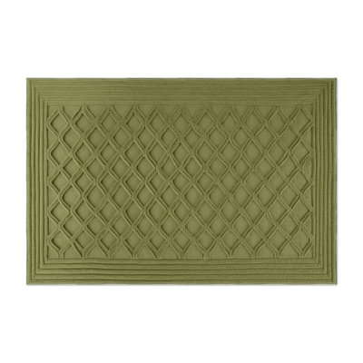 Trellis Brown Indoor and Outdoor Area Rug