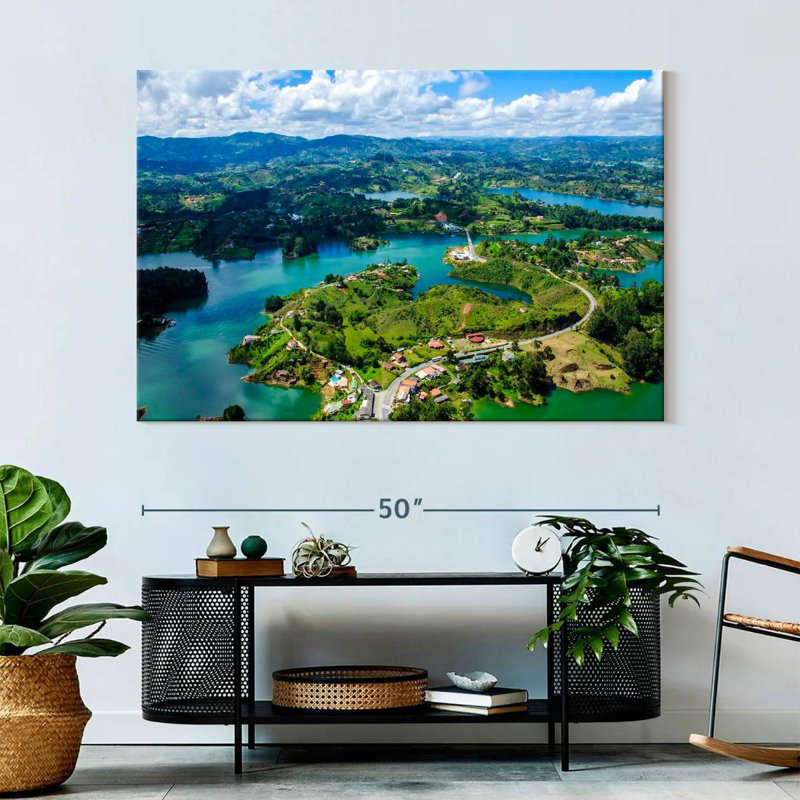 Nicci Medellin Aerial View, 34" H x 51" W