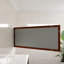 Miroir rectangulaire en bois brun Lark Manor ™ Delno 60 "X 30"-1160722437