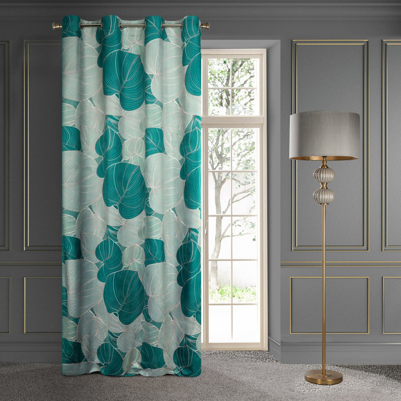 Adaela Eyelet Blackout Thermal Single Curtain