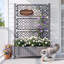 Planter Box With Trellis-676025952