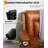 Power Lift Recliner Chair - Heat And Massage, PU Leather Electric Lift Recliner For Elderly & Mobility Impaired, Adjustable Back And Legs, Heavy Duty Lift Chair For Seniors