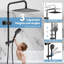 Pomme de douche double à jet de pluie-98288299