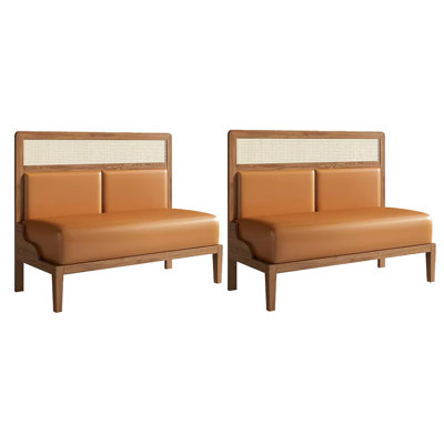 Retro simple cafe restaurant card benches by Canadian Linen