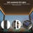 Solar Light Pergola Full Aluminum Frame with Adjustable Roof Louvered Pergola-108420904