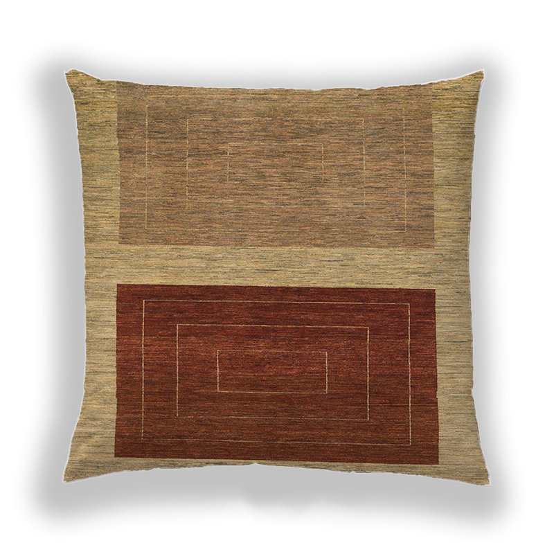 Coussin Abstract 1627, Microsuède