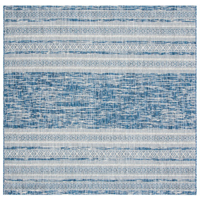 Amarien Performance Striped Indoor/Outdoor Area Rug