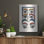 Art mural en métal luxueux «Eyes and Surf» par Andreas Magnusson