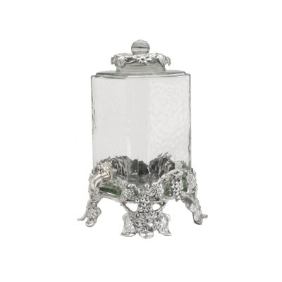 Grape 320oz. Glass Beverage Dispenser