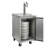 Kegco Outdoor Triple Tap Half Barrel (Full Size) Freestanding Kegerator with Door Lock and-18389148