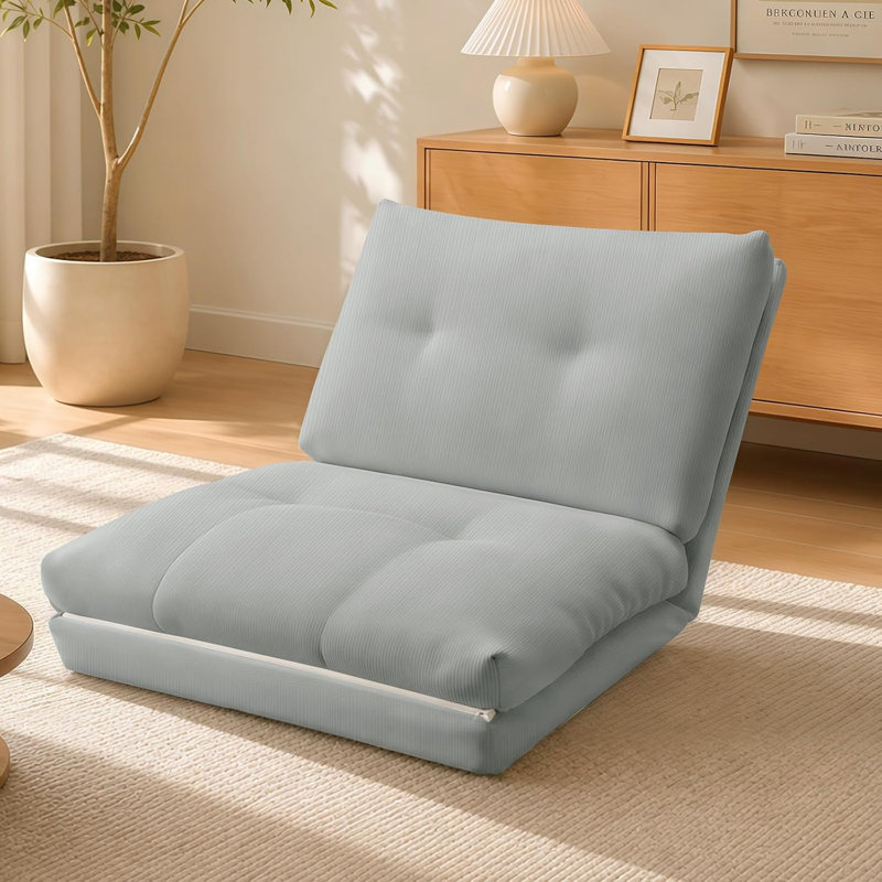 Bean Bag Lounger, Gray