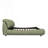 Luxury Platform Bed With Oversized Padded Backrest, Upholstered Platform Bed, Unique Bed-1041771200-1041771203