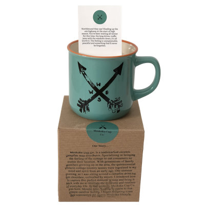 Tasse de camping flèches