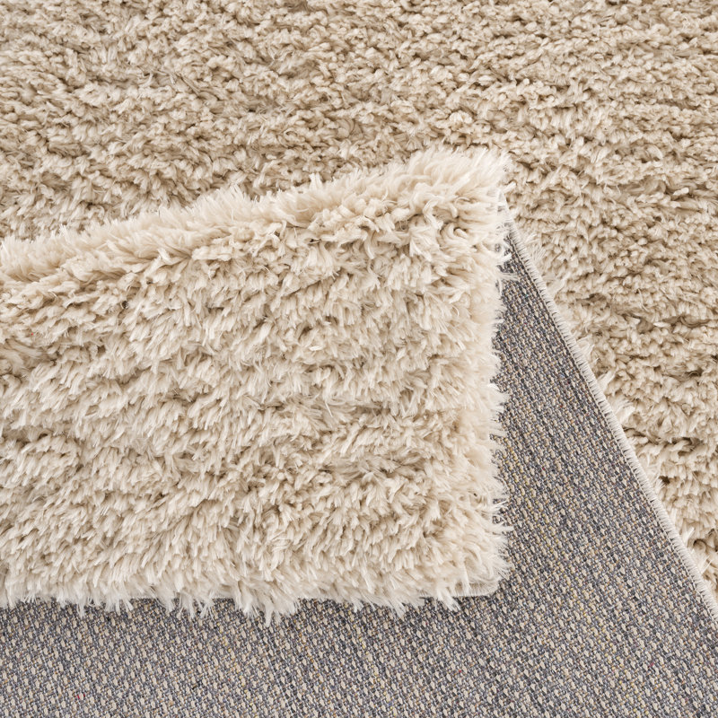 Gray 6' x 9' Rectangular Shag Area Rug