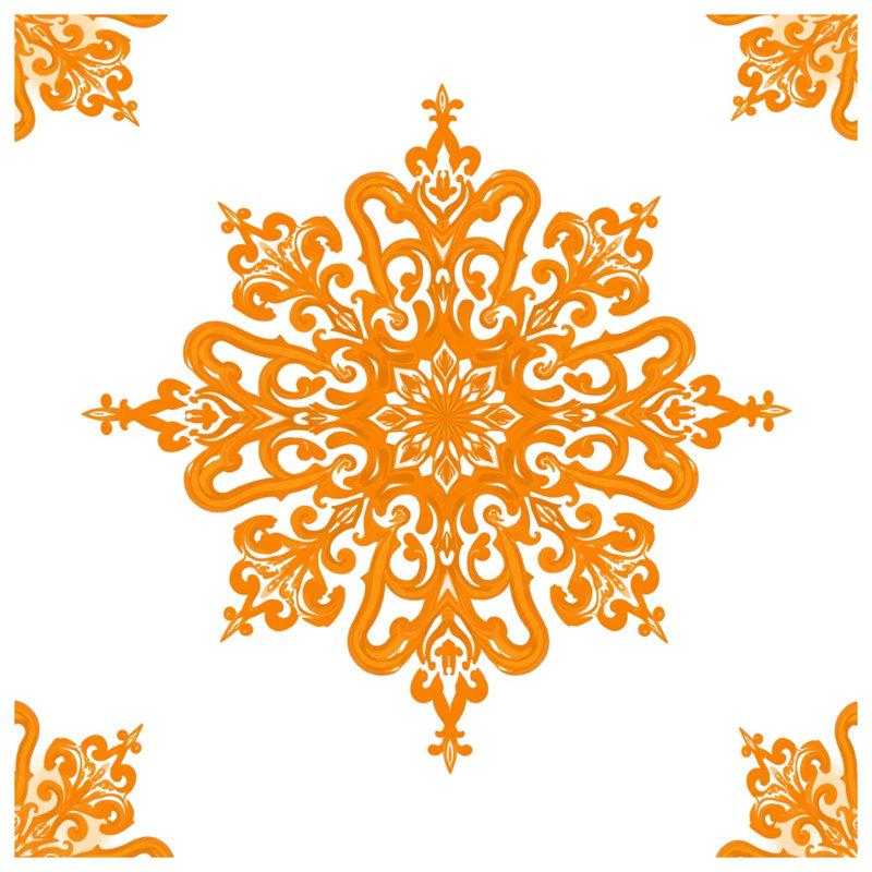 Coussins décoratifs oranges, 20 x 20 inches