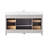 Ajhane 60" Single Bathroom Vanity Set-635212050