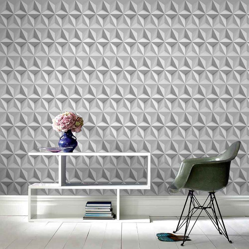 Origami Geometric Wallpaper Roll