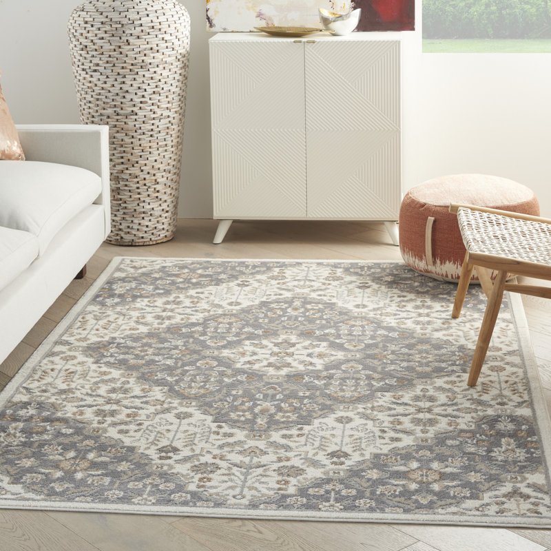 Shish Geometric Indoor Rug, Rectangle 4' x 6'