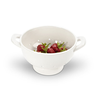 Passoire en porcelaine de 1 pte Mr. MJs Berry & Veggie