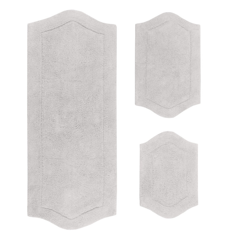 Morissette bathroom rug, Gris clair