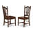 3 Piece Dining Room Table Set Contains a Round Kitchen Table with Dropleaf and 2 Dining Chairs, Linen White-1674939199-1674939196