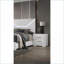 Table de chevet 2 tiroirs Glam