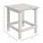 Side Table, Square Patio End Table, Weather Resistant 15" Outdoor Hdpe Table-887800731