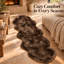 Runner Munn Sheepskin 2' x 6' Area Rug in Chocolate