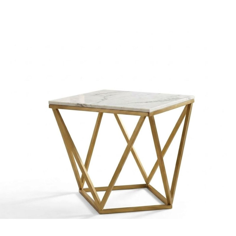 Table d'appoint Rissoto, Doré