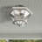 Mcquaig Glass Semi Flush Mount