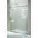 Astro 56 - 60 in. x 78 in. Fully Frameless Glass Sliding Shower Door