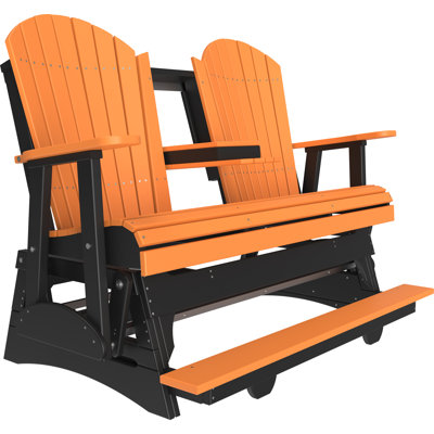 Banc d'extérieur coulissant en polywood