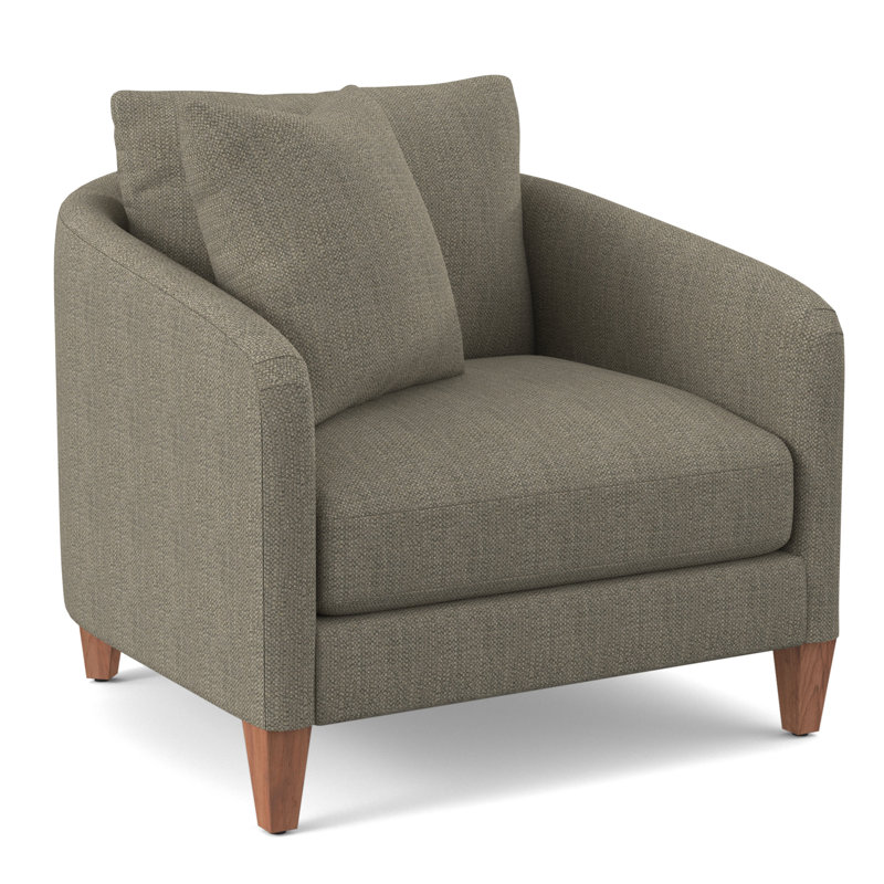 Fauteuil en polyester de 38 po de largeur, Vibe Haze chenille