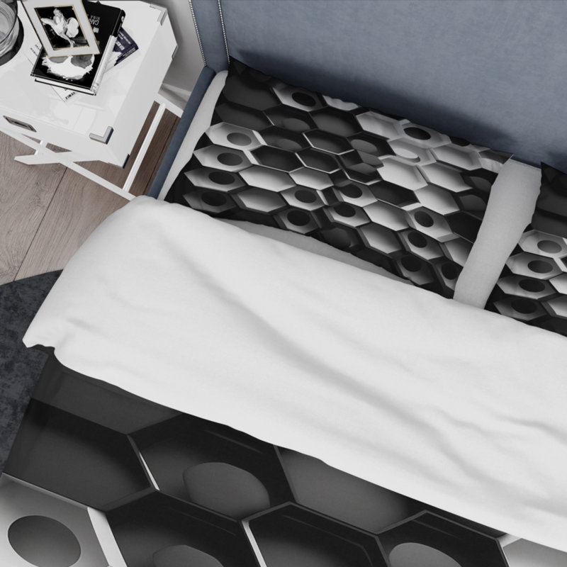 Ensemble de housse de couette en microfibre / polyester , Housse de couette pour très grand lit et 2 très