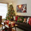 Père Noël, art mural sur toile-121122009