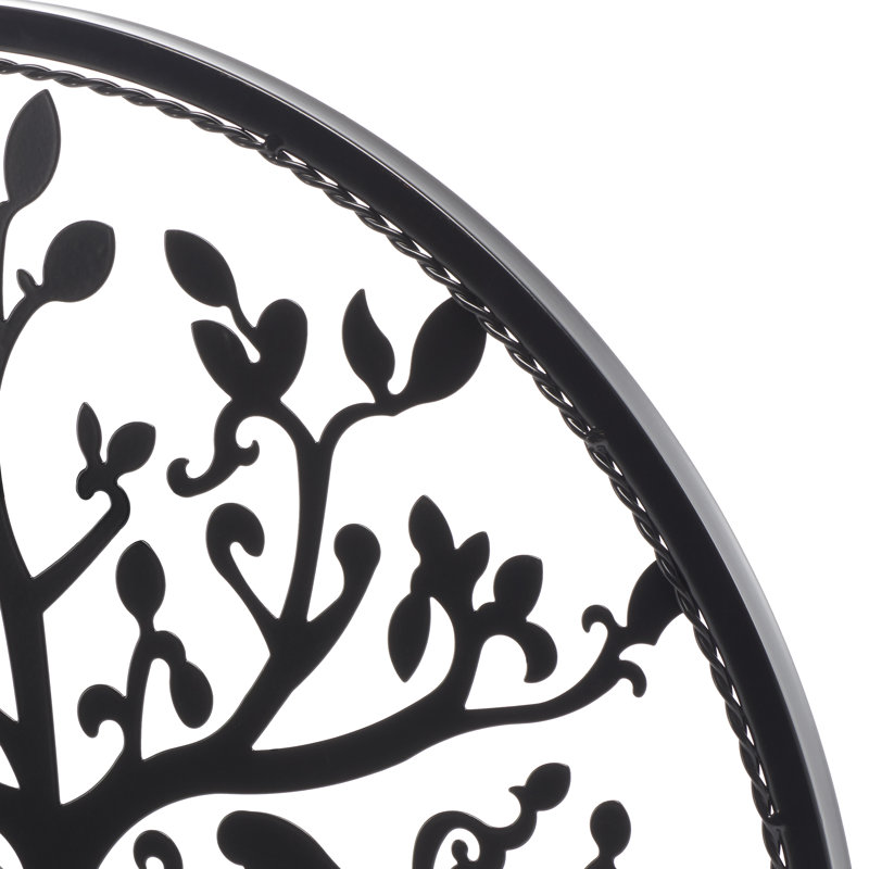 Décoration murale arbre de vie Akhaï, H 20 po x l 20 po x P 0,5 po, Dos plat