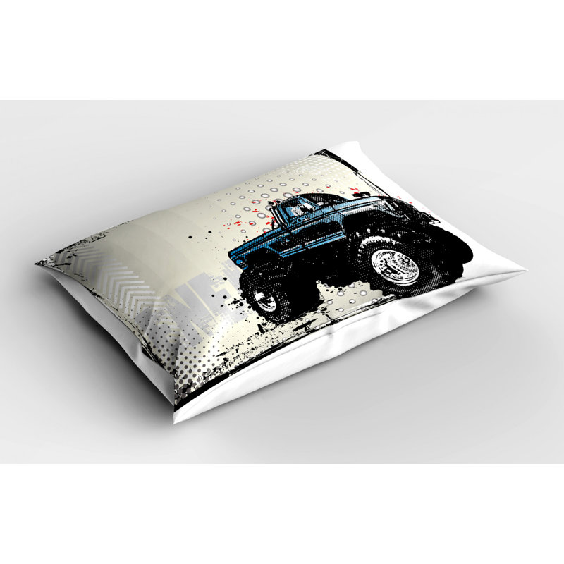 Truck Polyester Sham Set, Twin