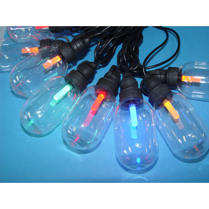 Guirlande de 21 lumières DEL, Multicolore
