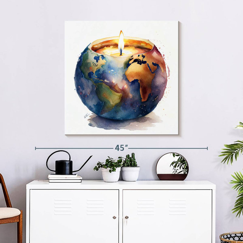 Khyia Climate Changing, 30" H x 30" W
